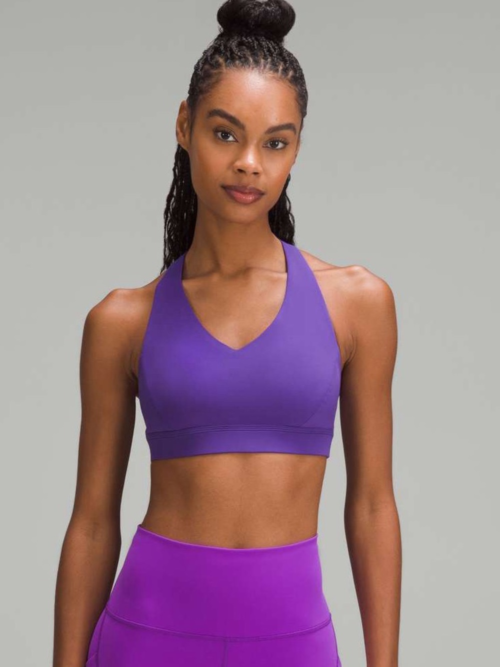 Lululemon Envital Bra *Medium Support B/C Cup Petrol Purple